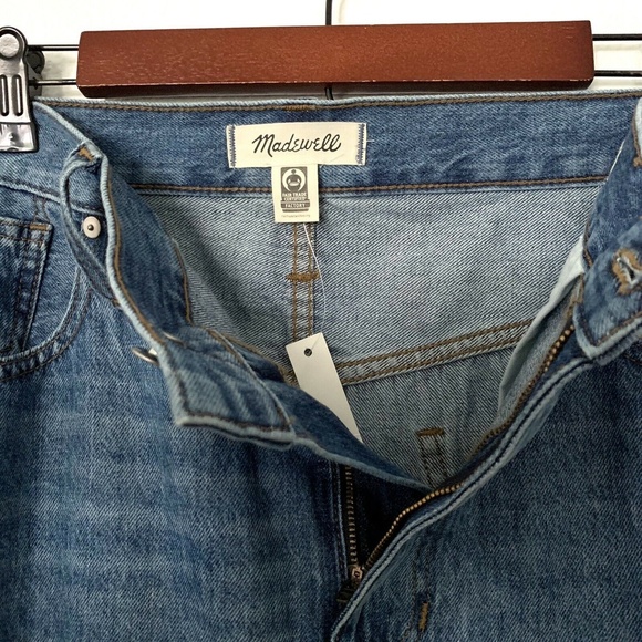 Madewell Rigid Denim A-Line Mini Skirt - Picture 7 of 10